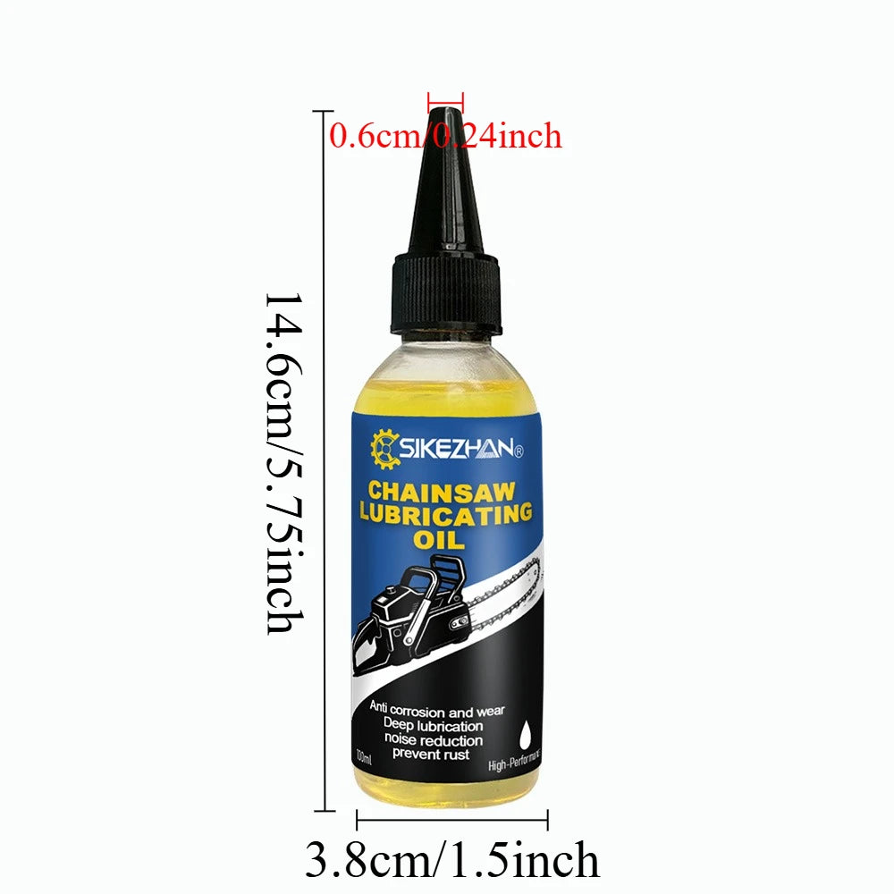 Chainsaw Lubricating Oil – Professional Chain Lubricant for Chainsaws, Deep Lubrication to Reduce Noise and Prevent Rust