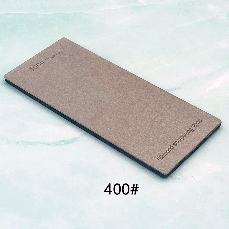 120/600/1500/3000 Grit Diamond Sharpening Stones Knife Sharpener Anti-skid Base Kitchen Knife Sharpening Tool Set Flake Plate