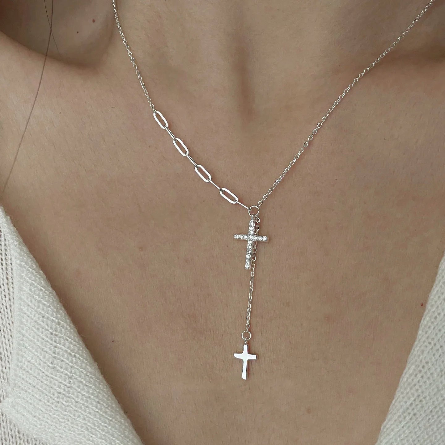 925 Sterling Silver Necklace Heart Pendant Love Adjustable Choker Elegant for Women Girl Jewelry Gift Dropshipping Wholesale