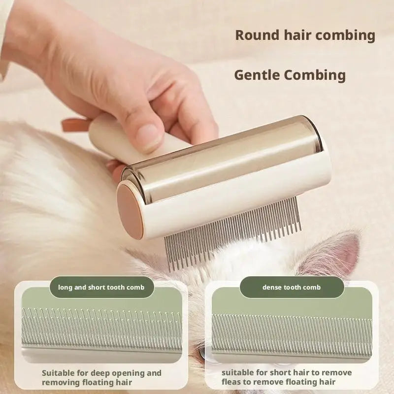 New 3 In1 Pet Comb Knot Untangling Comb Grooming Tools Floating Hair Removes Undercoat Open Hair Comb Dense Toothed Comb