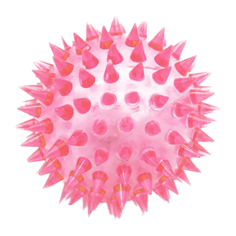 Pet Toy TPR Sound From Hi Toy Ball Dog Bite Resistant Elastic Prick Ball Medium Large Dog Toy