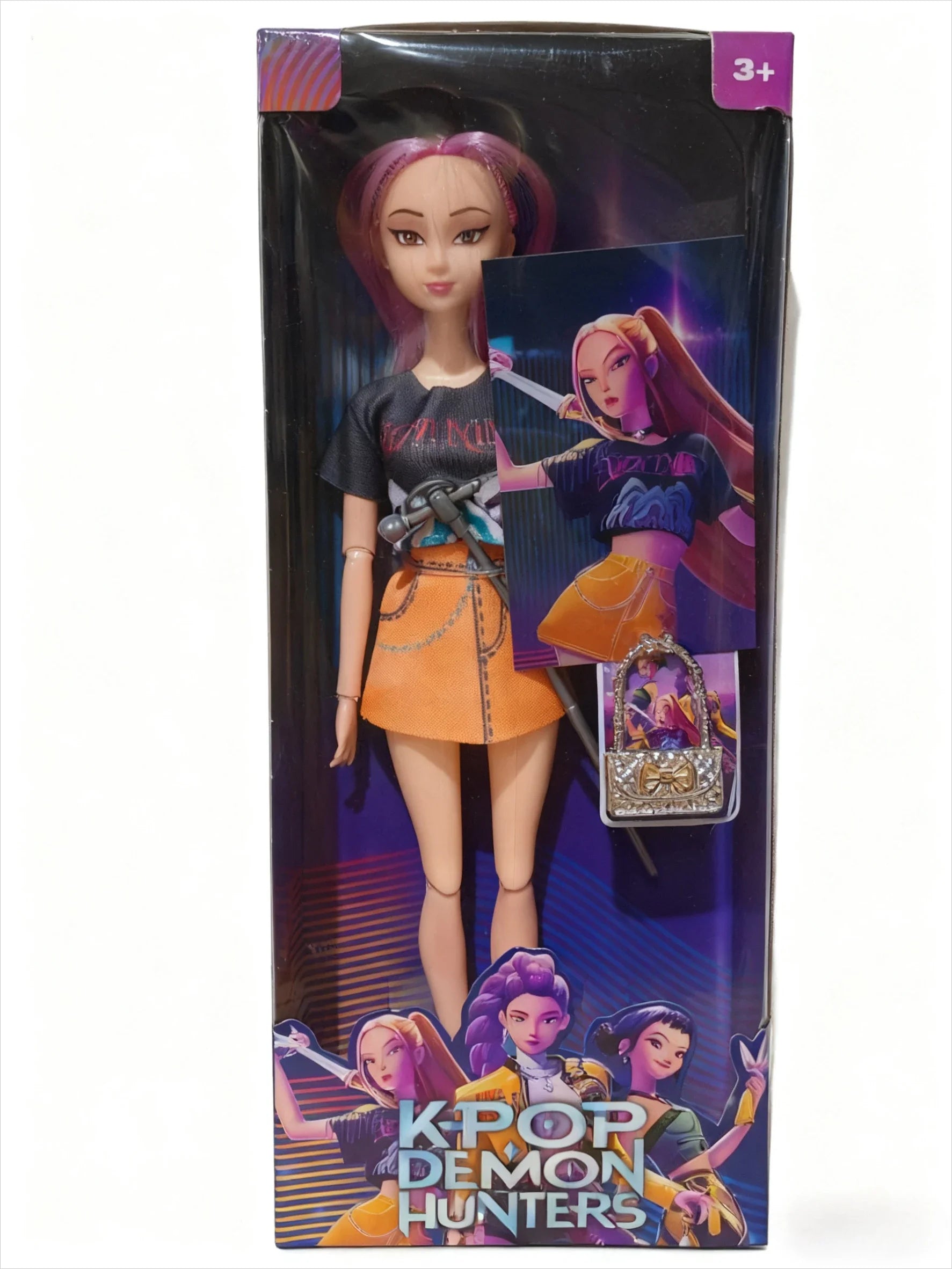 2025 HOT Anime Demon Hunters Doll Toys Rumi Mira Zoey Beautiful Princess Baby Girl Dolls Surprise Birthday Gifts for Girls