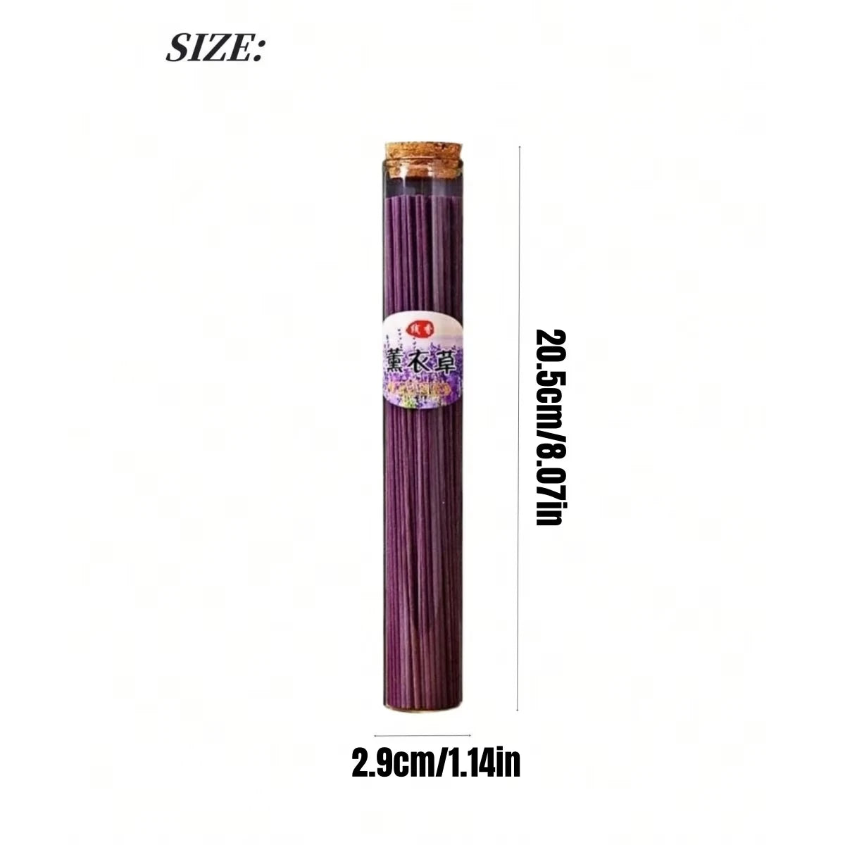 120pc/Box Natural Incense Stick Aromatherapy Sticks Interior Deodorization Lasting Lingering Fragrance Household Bedroom Incense