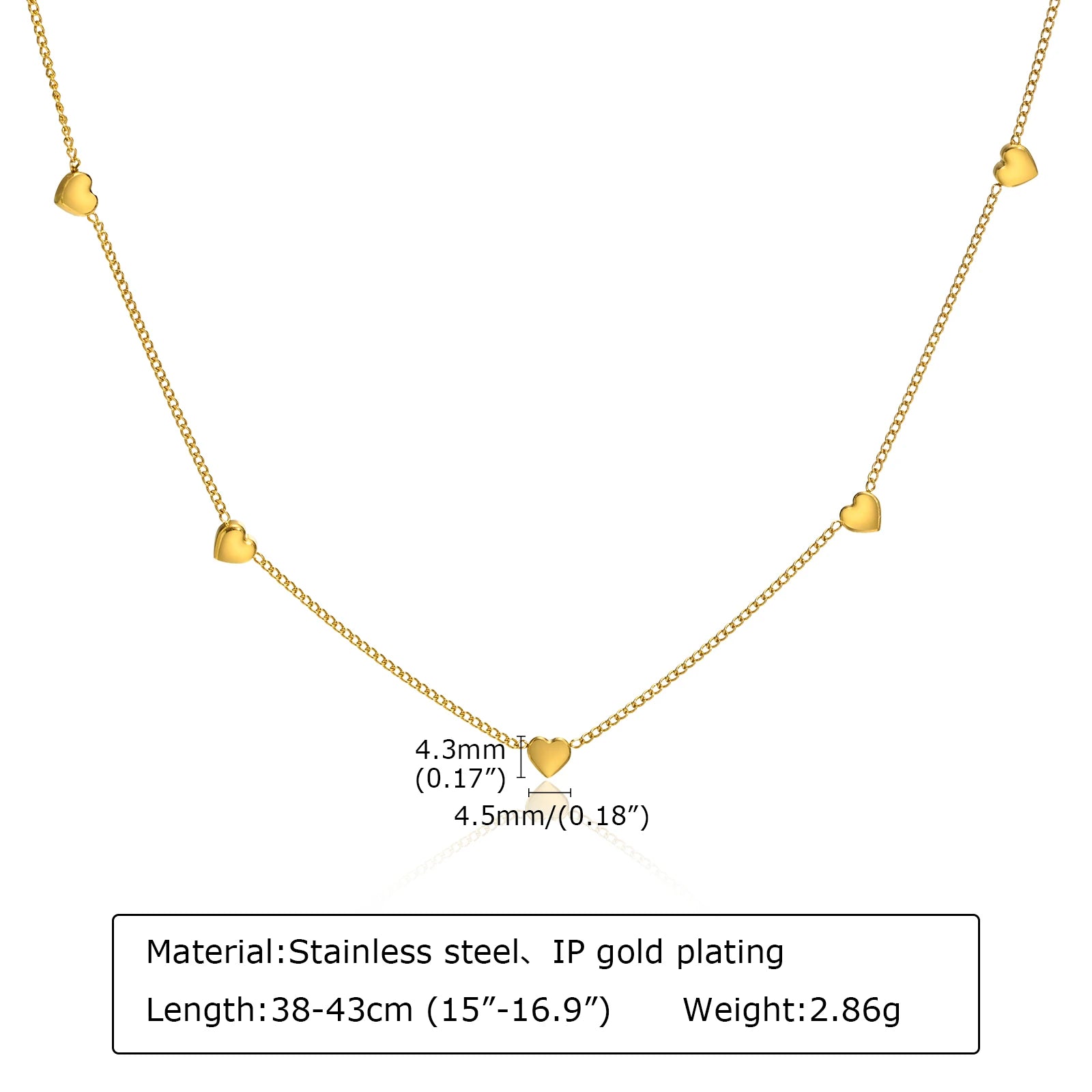 Gold Plated Lariat Necklace for Women, Double Laryered Long Chain Drop Pendant Choker Necklaces Fashion Gifts