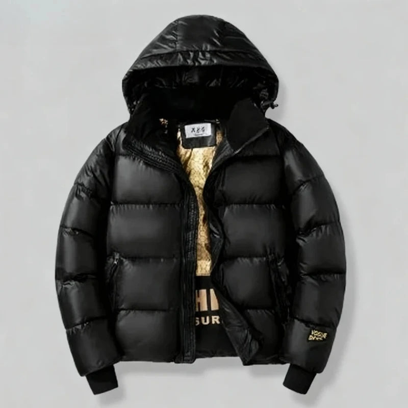 Autumn Winter Outerwear Parkas for Men Loose Casual Hooded Puffer Jacket Thick Warm Versatile High-quality Padded Jacket for Men