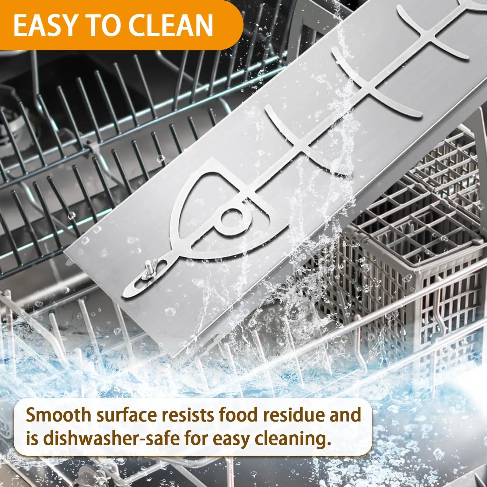 Flame Salmon Holder,304 Stainless Steel Flat Cooking Rack Height Adjustable Outdoor BBQ Cookware for Grilling Fish