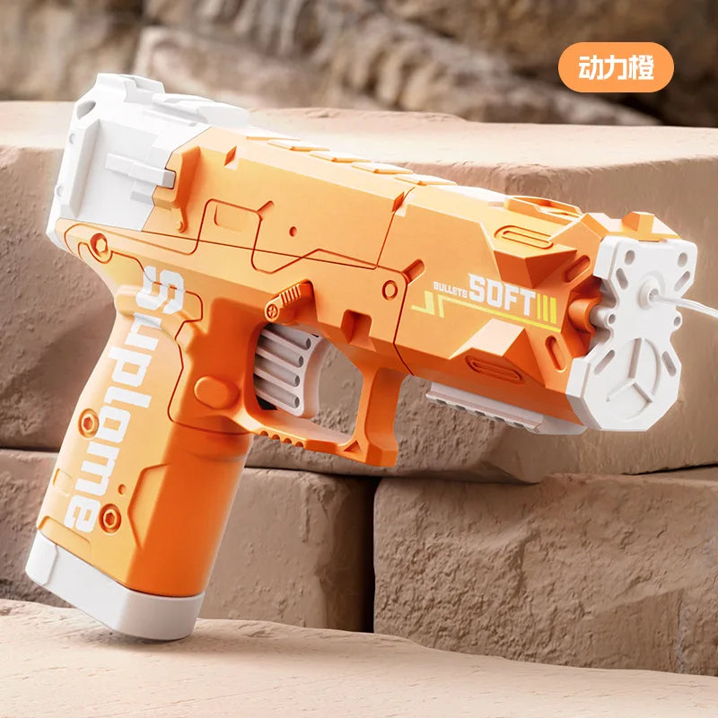 Summer Water Gun non Electric Pistol High-pressure Full Automatic Shooting Water Beach Toy Gun For kid Children Boys Girls Gift