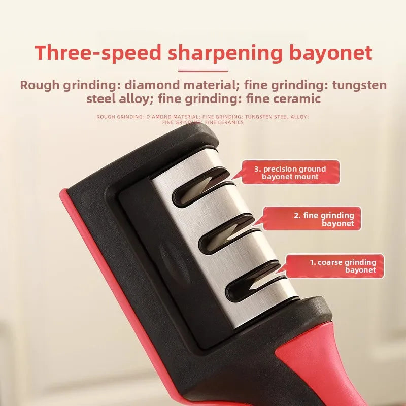 1pcs kitchen knife sharpener professional Super Bowl Prep Edge Knife Sharpener Tool Maintenance for Slicing Meats & Vegetables