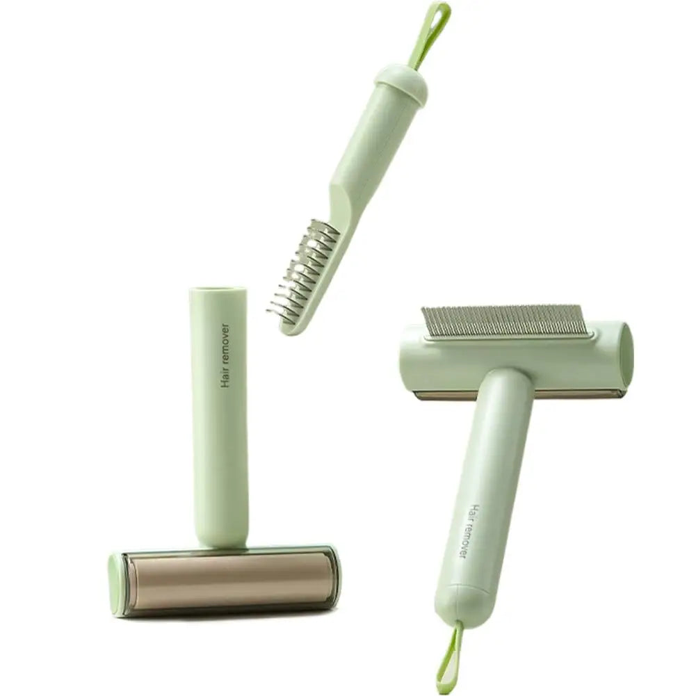 New 3 In1 Pet Comb Knot Untangling Comb Grooming Tools Floating Hair Removes Undercoat Open Hair Comb Dense Toothed Comb