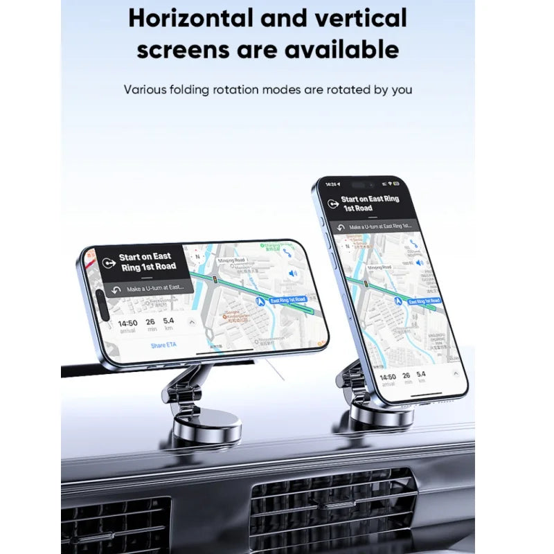 1080 Magsafe Car Phone Holder For Vehicles Mobile Support For The Car Cell Phone Holder in Car For iPhone 17 16 Pro Max Plus