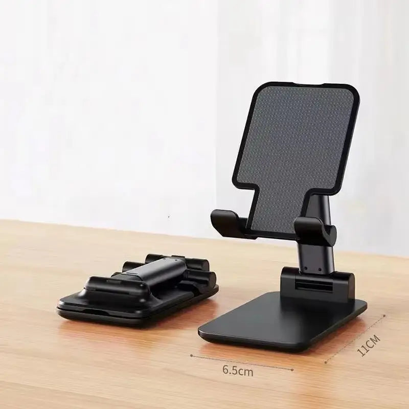 Foldable Desk Mobile Phone Holder Stand For IPhone IPad Xiaomi Adjustable Desktop Tablet Holder Universal Table Cell Phone Stand