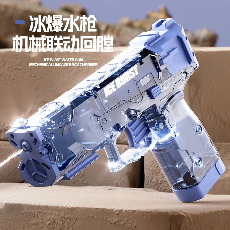 Summer Water Gun non Electric Pistol High-pressure Full Automatic Shooting Water Beach Toy Gun For kid Children Boys Girls Gift