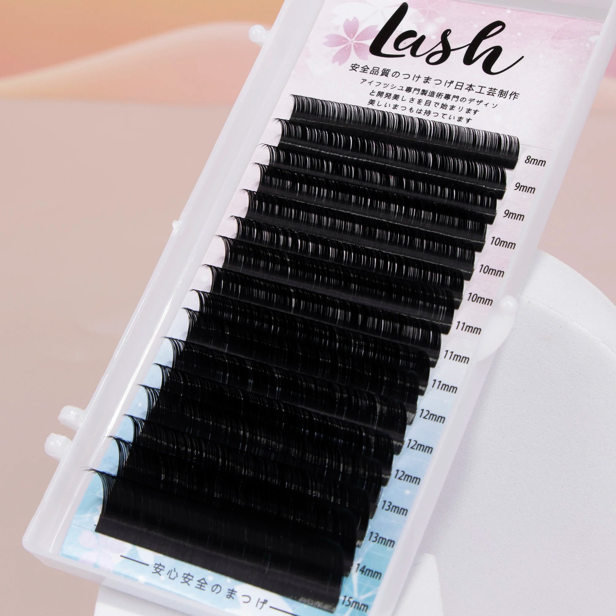 AYRMILLA 16 rows 8-15mm Individual cluster lashes Natural False eyelashes mixed puffy soft eye-catching 3D eye black slender