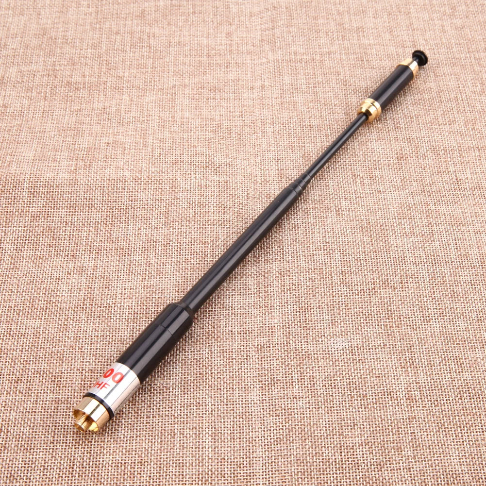 Dual Band Antenna High Gain Dual Band Telescopic Antenna Walkie Talkie Accessories for Kenwood Baofeng FDC