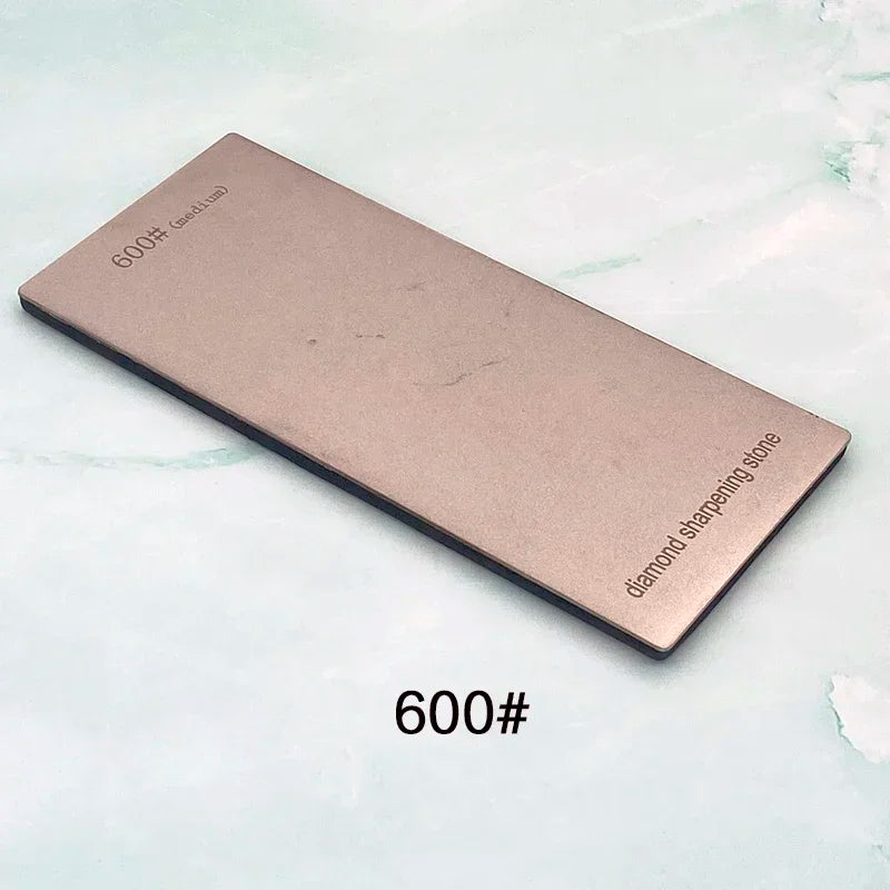 120/600/1500/3000 Grit Diamond Sharpening Stones Knife Sharpener Anti-skid Base Kitchen Knife Sharpening Tool Set Flake Plate