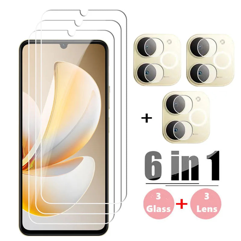 Full Gule Glass For Realme Note 70T Tempered Glass Realme Note 70T Screen Protector Protective Phone Lens Film Realme Note 70T