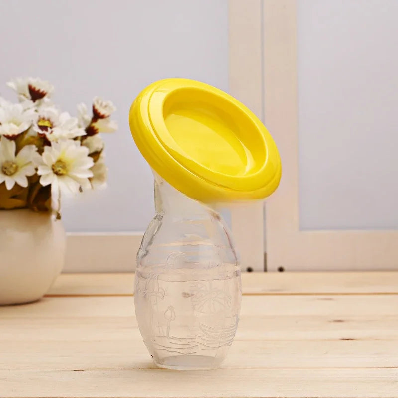 Baby Feeding Manual Breast Pump Partner Breast Collector Automatic Correction Breast Milk Silicone Pumps Maternity Products