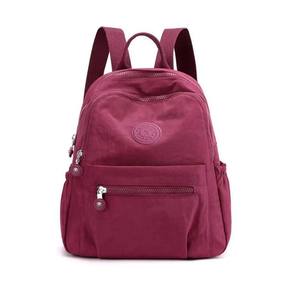 Casual Large Capacity Shoulder Bag Student Waterproof Lightweight Mini Rucksack Wear-resistant Small Backpack Travel