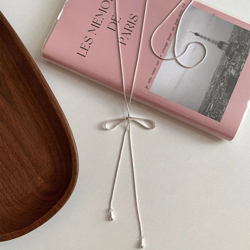 925 Sterling Silver Necklace Heart Pendant Love Adjustable Choker Elegant for Women Girl Jewelry Gift Dropshipping Wholesale