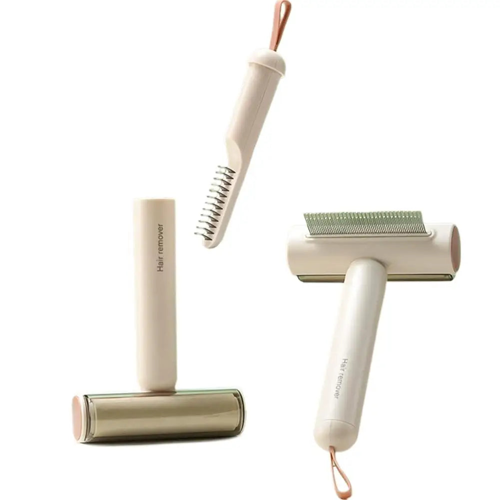 New 3 In1 Pet Comb Knot Untangling Comb Grooming Tools Floating Hair Removes Undercoat Open Hair Comb Dense Toothed Comb