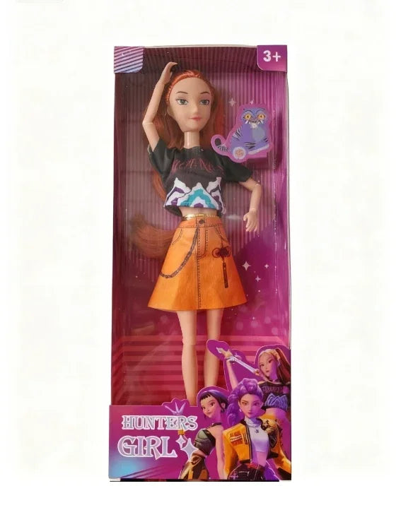 2025 HOT Anime Demon Hunters Doll Toys Rumi Mira Zoey Beautiful Princess Baby Girl Dolls Surprise Birthday Gifts for Girls