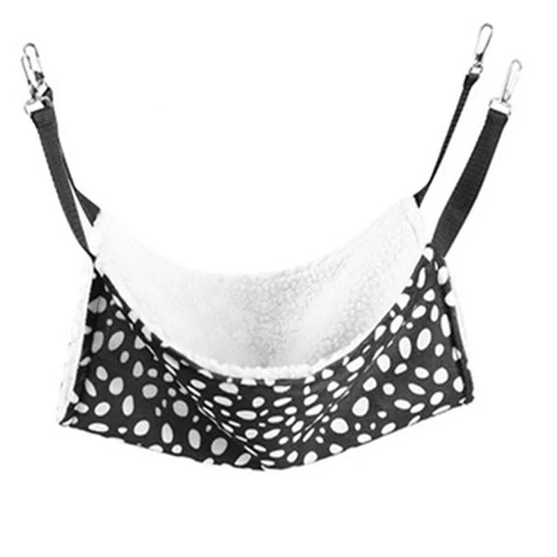 Small Pet Cage Warm Winter Hamster Mini Cage Hanging Bird Nest Bed House Hammock For Rodent/Guinea Pig/Rat/Hedgehog