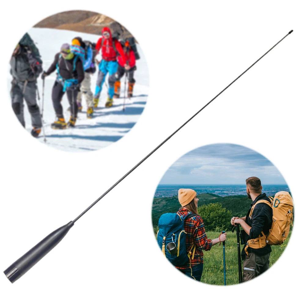 SMA Female/SMA Male Dual Band Flexible Antenna Two Way Walkie Talkie Antenna for Baofeng UV-5R UV-XR Walkie-Talkie