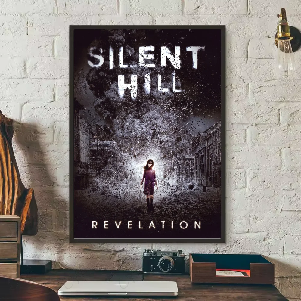 Hot Classic Silent Hill 3 Game anime Poster HD art sticky wall waterproof home living room bedroom bar aesthetic decoration